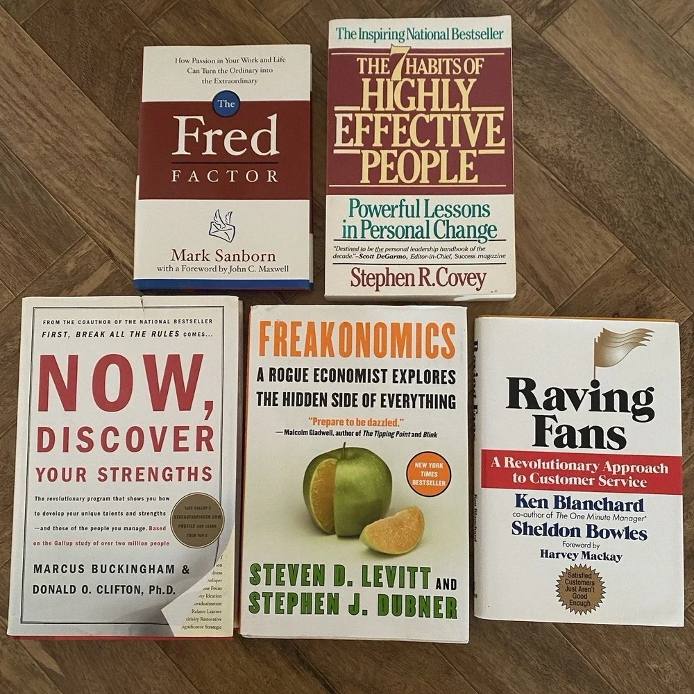 Lot 6 Books Self Help Motivation Improvement Mindset Finance Business
